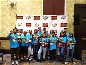 Students at Nationals 